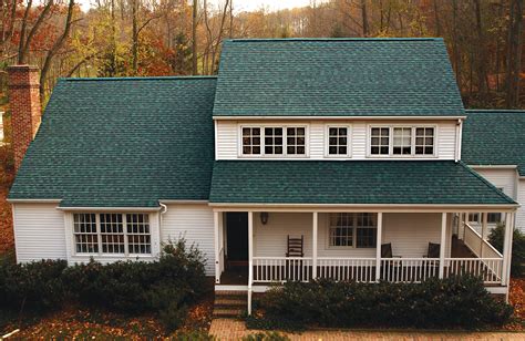 hunter green roof color scheme